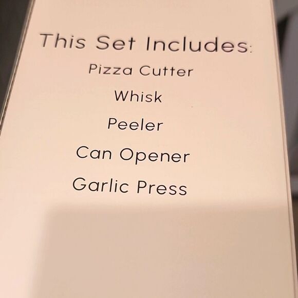 Phantom Chef 5 Piece Kitchen Gadget Set- Red - Picture 14 of 14